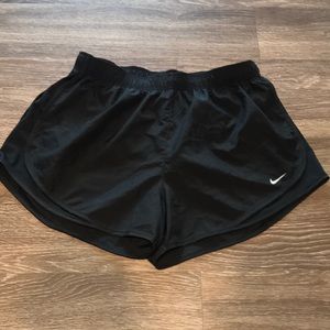 Nike dri-fit lined running shorts women's XL